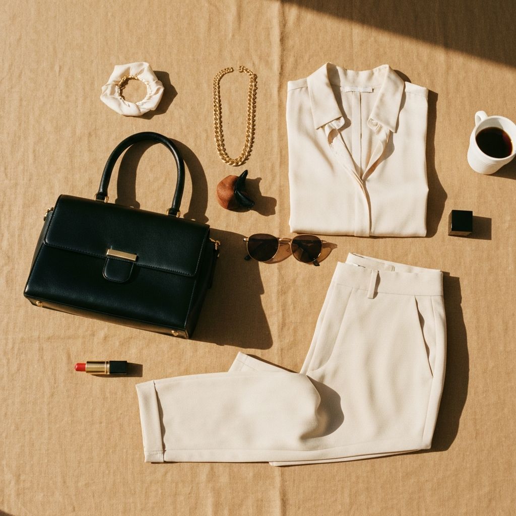 Curated outfit spread